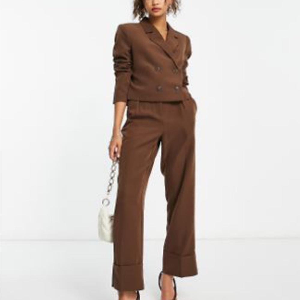 Brown Women's Suit Set